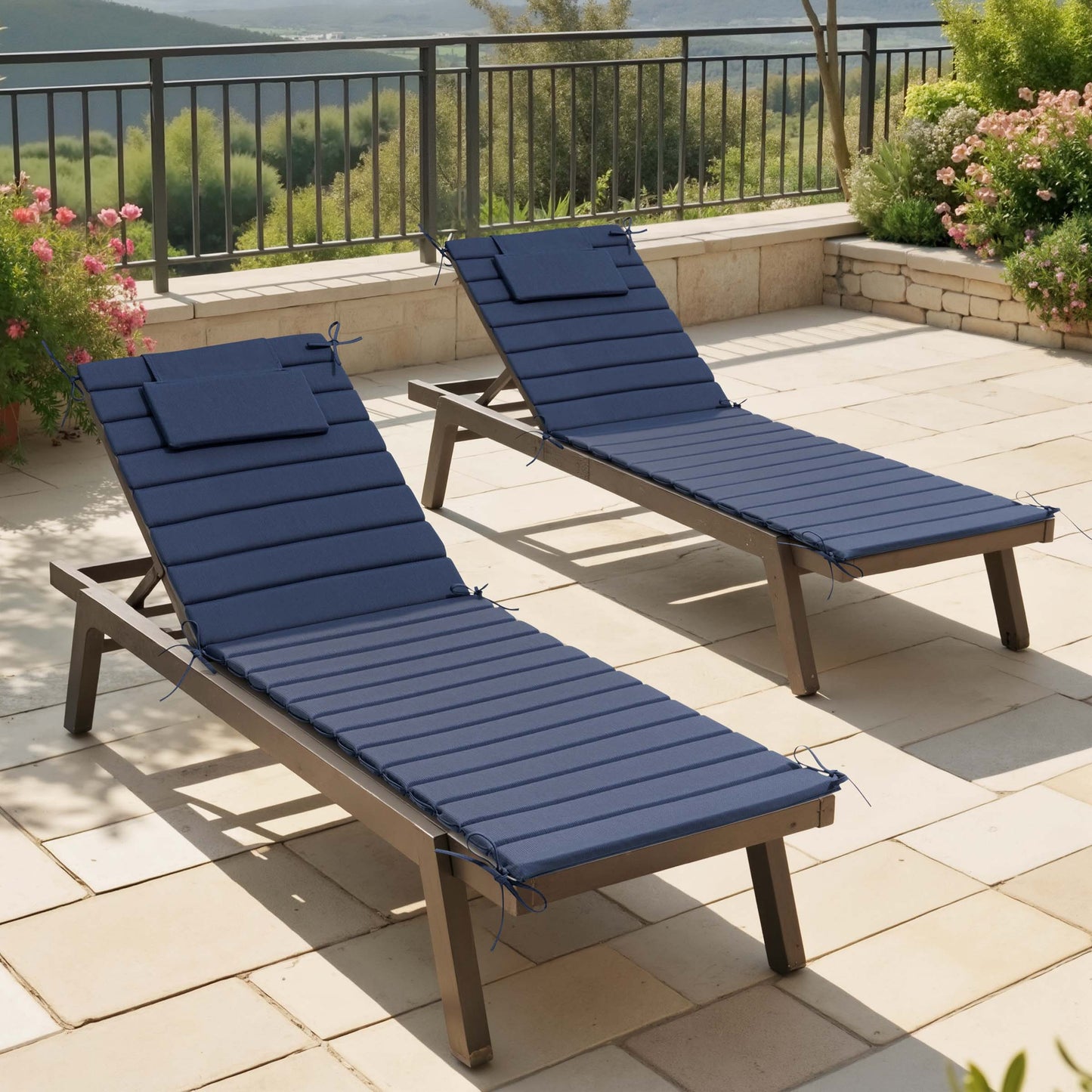 Foldable Chaise Lounge Cushion