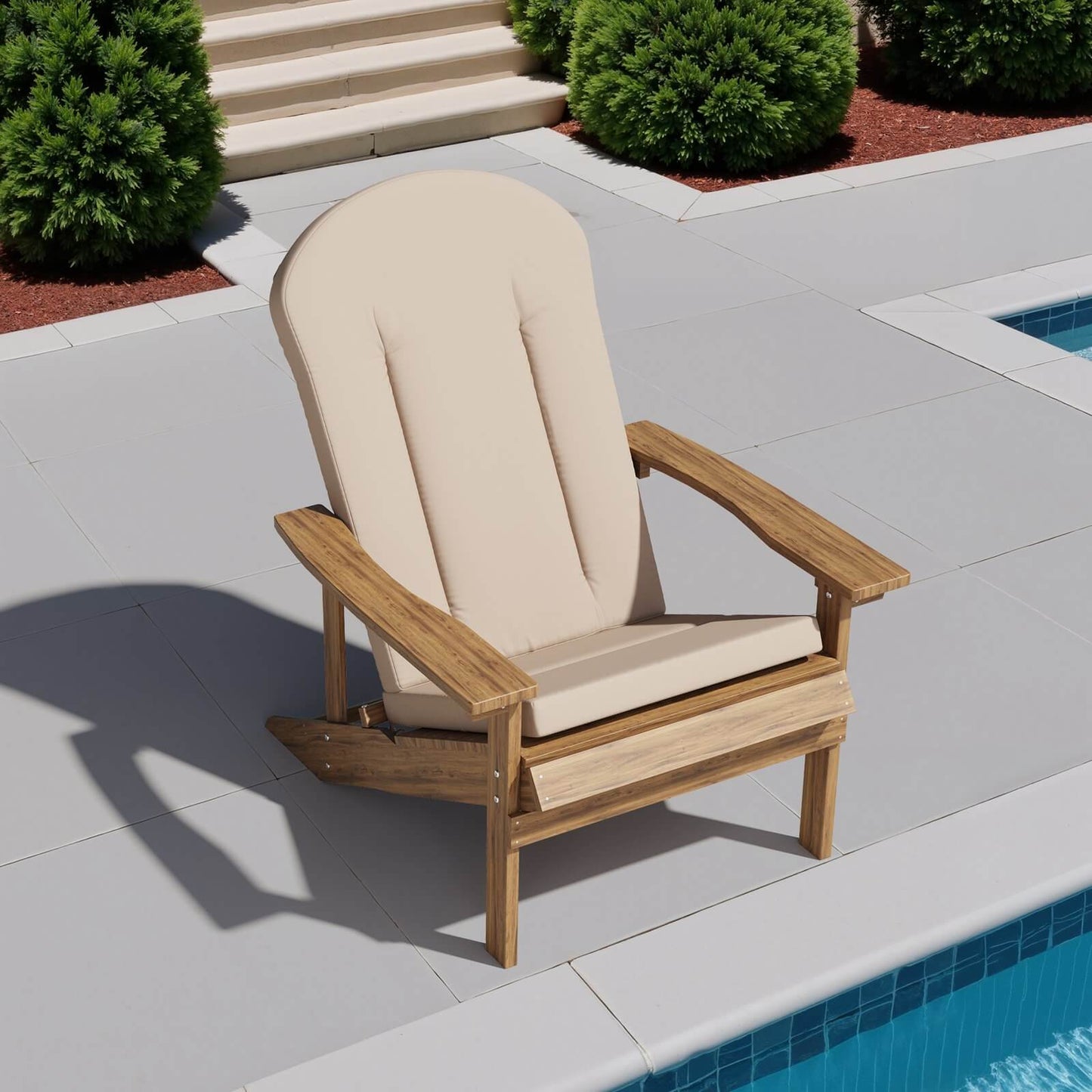 50x20" Outdoor Adirondack Chair Cushion