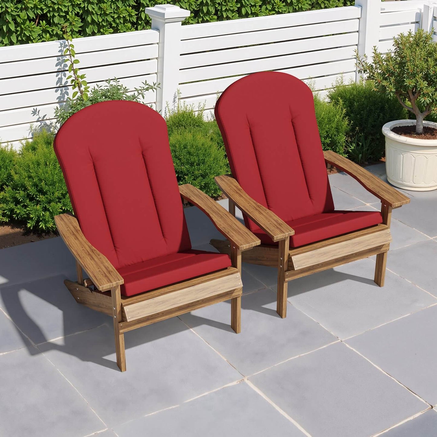 50x20" Outdoor Adirondack Chair Cushion