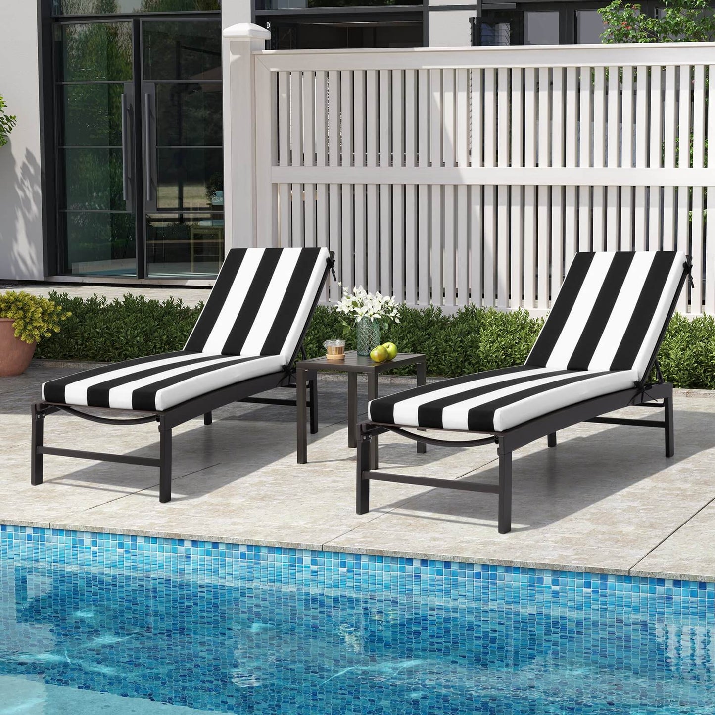 Sunbrella Outdoor Chaise Lounge Cushion