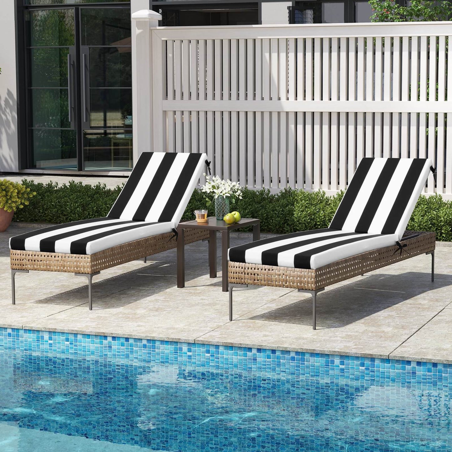 Sunbrella Outdoor Chaise Lounge Cushion
