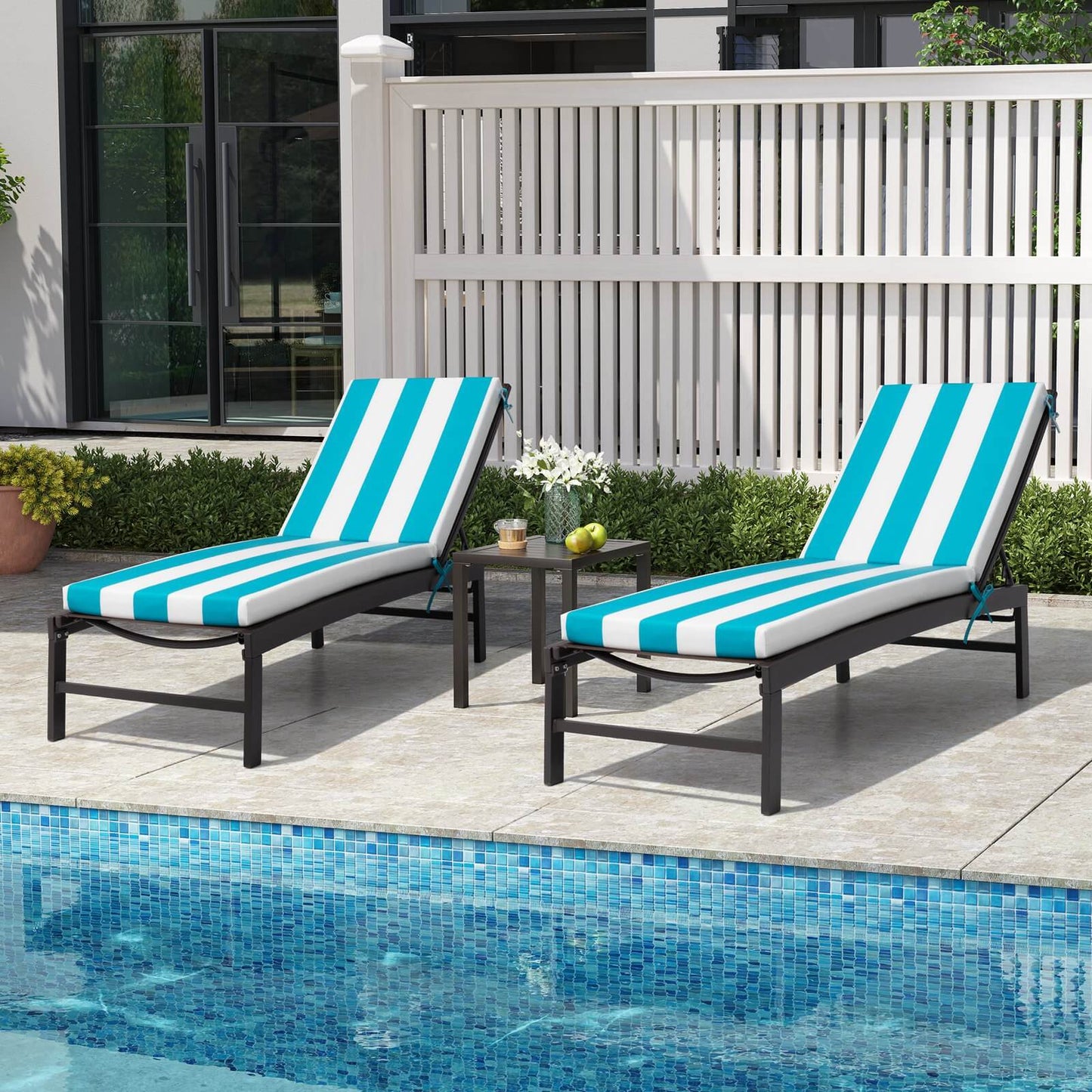 Sunbrella Outdoor Chaise Lounge Cushion