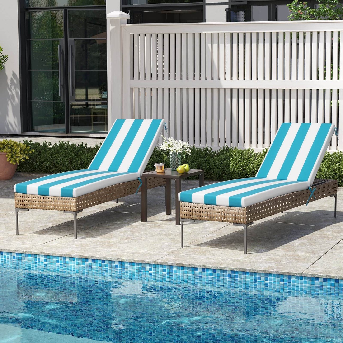 Sunbrella Outdoor Chaise Lounge Cushion