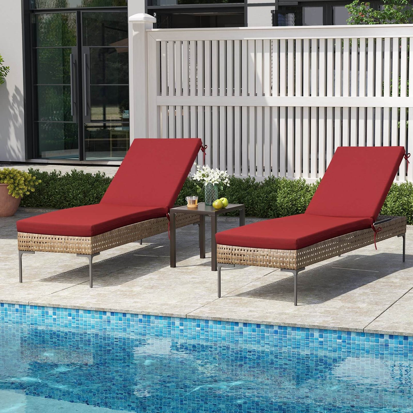 Sunbrella Outdoor Chaise Lounge Cushion