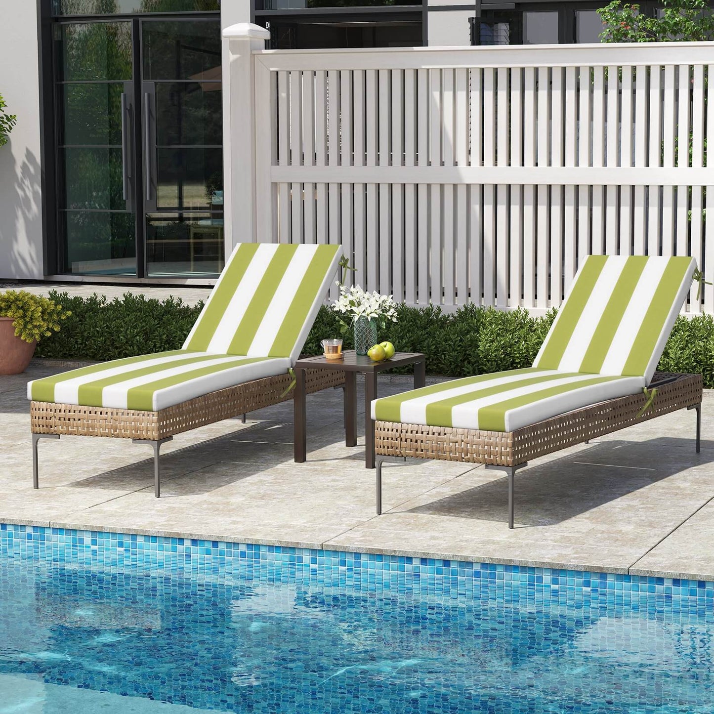Sunbrella Outdoor Chaise Lounge Cushion