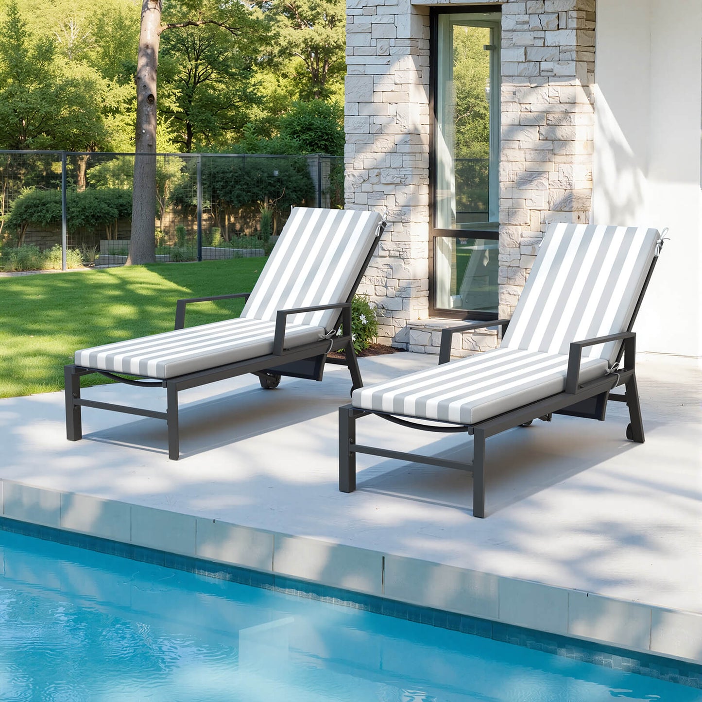 Sunbrella Outdoor Chaise Lounge Cushion