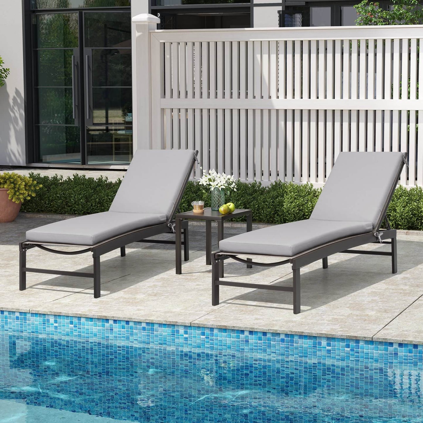 Sunbrella Outdoor Chaise Lounge Cushion