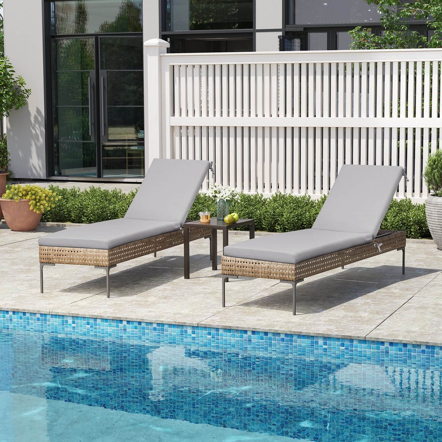 Sunbrella Outdoor Chaise Lounge Cushion