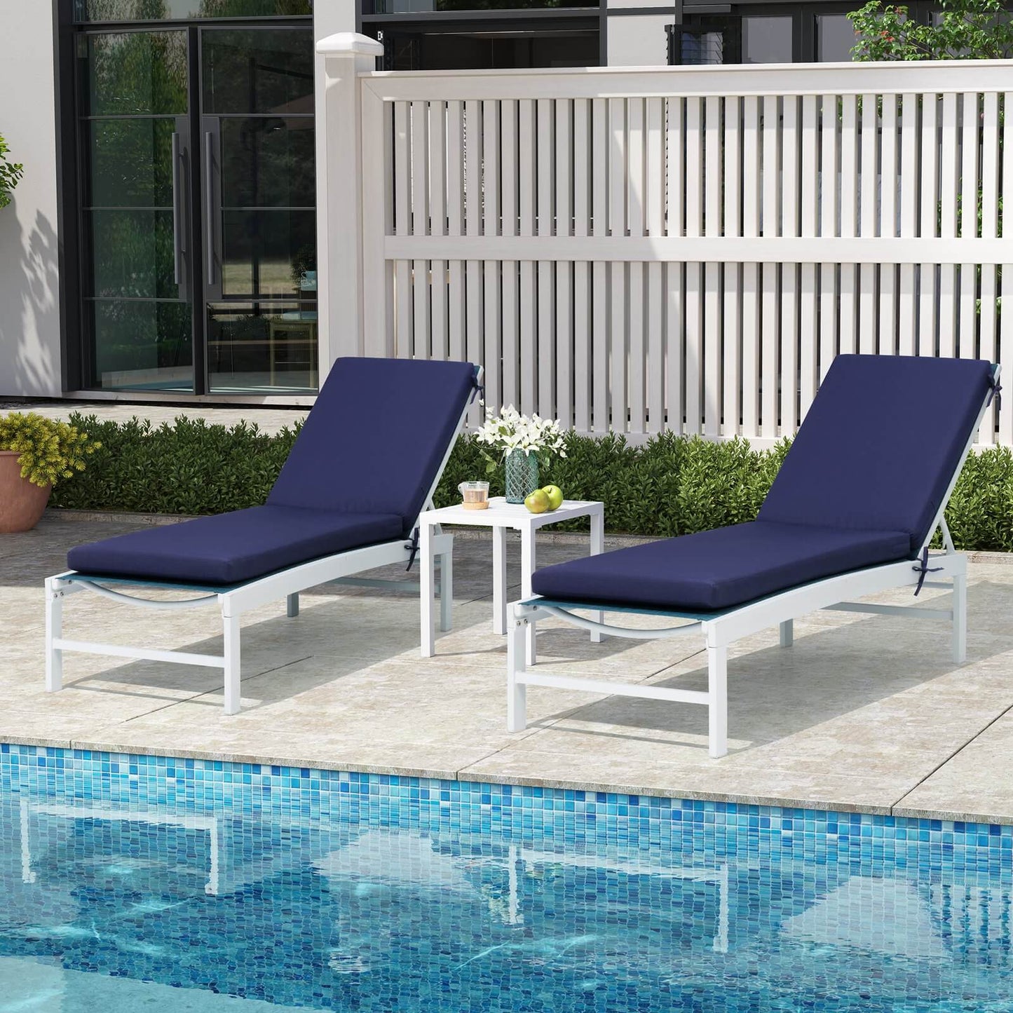 Sunbrella Outdoor Chaise Lounge Cushion