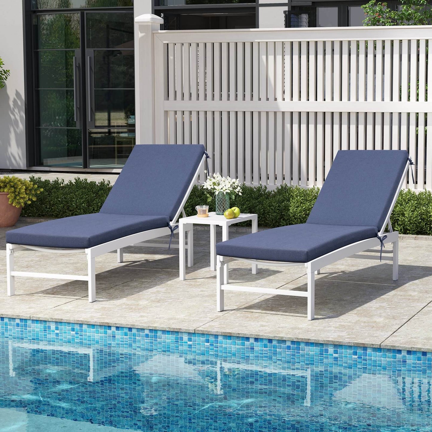 Sunbrella Outdoor Chaise Lounge Cushion