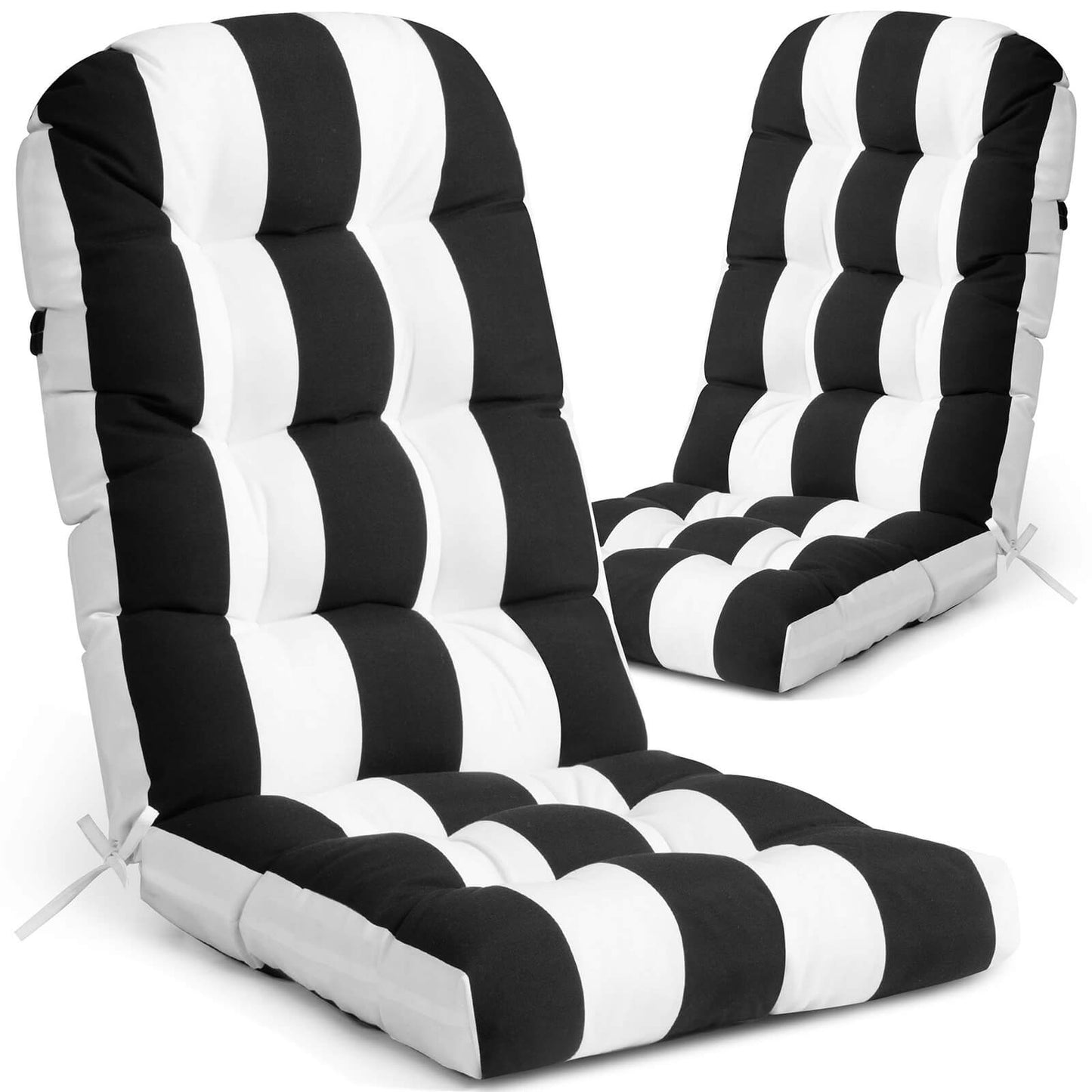 High Back Adirondack Rocking Chair Cushion