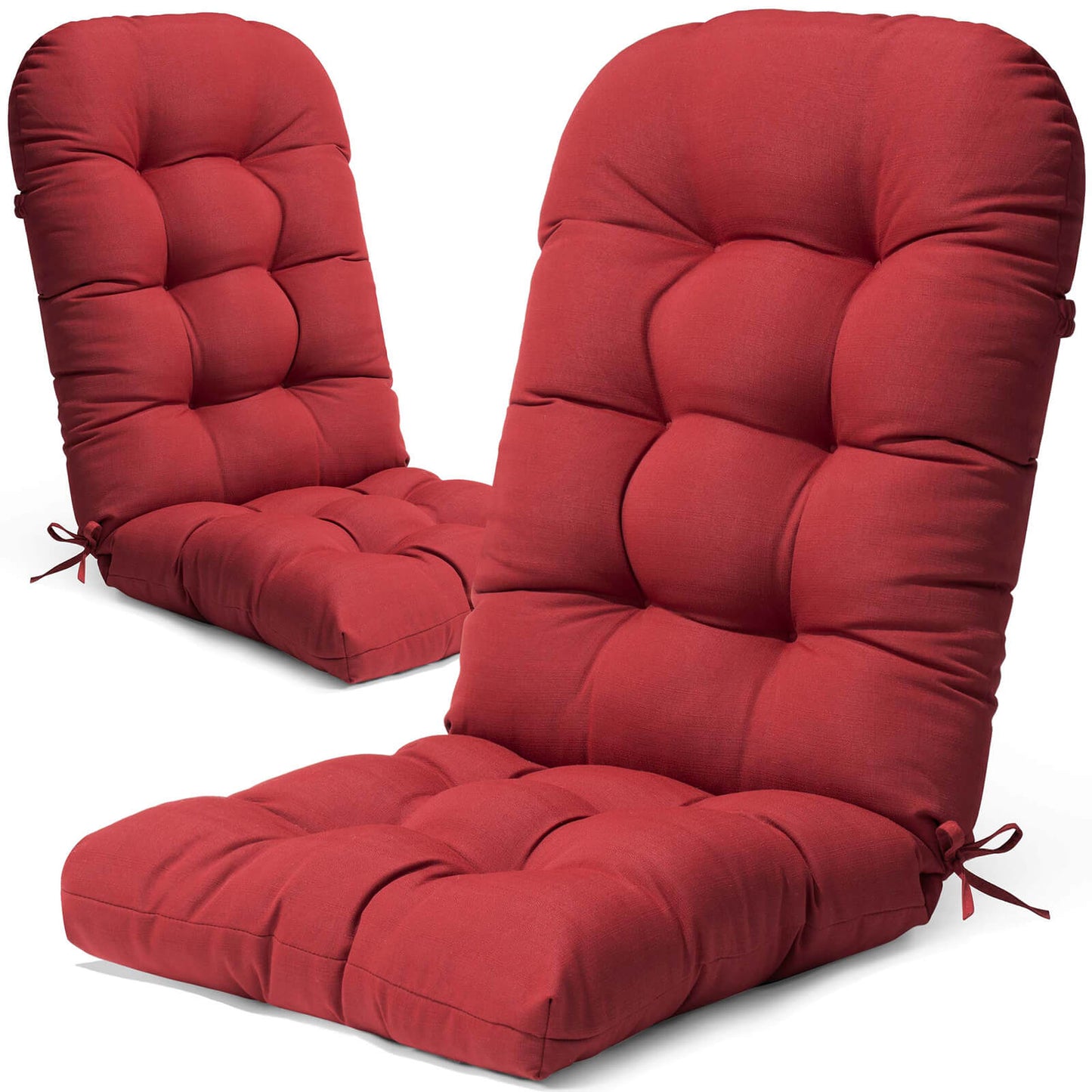 High Back Adirondack Rocking Chair Cushion