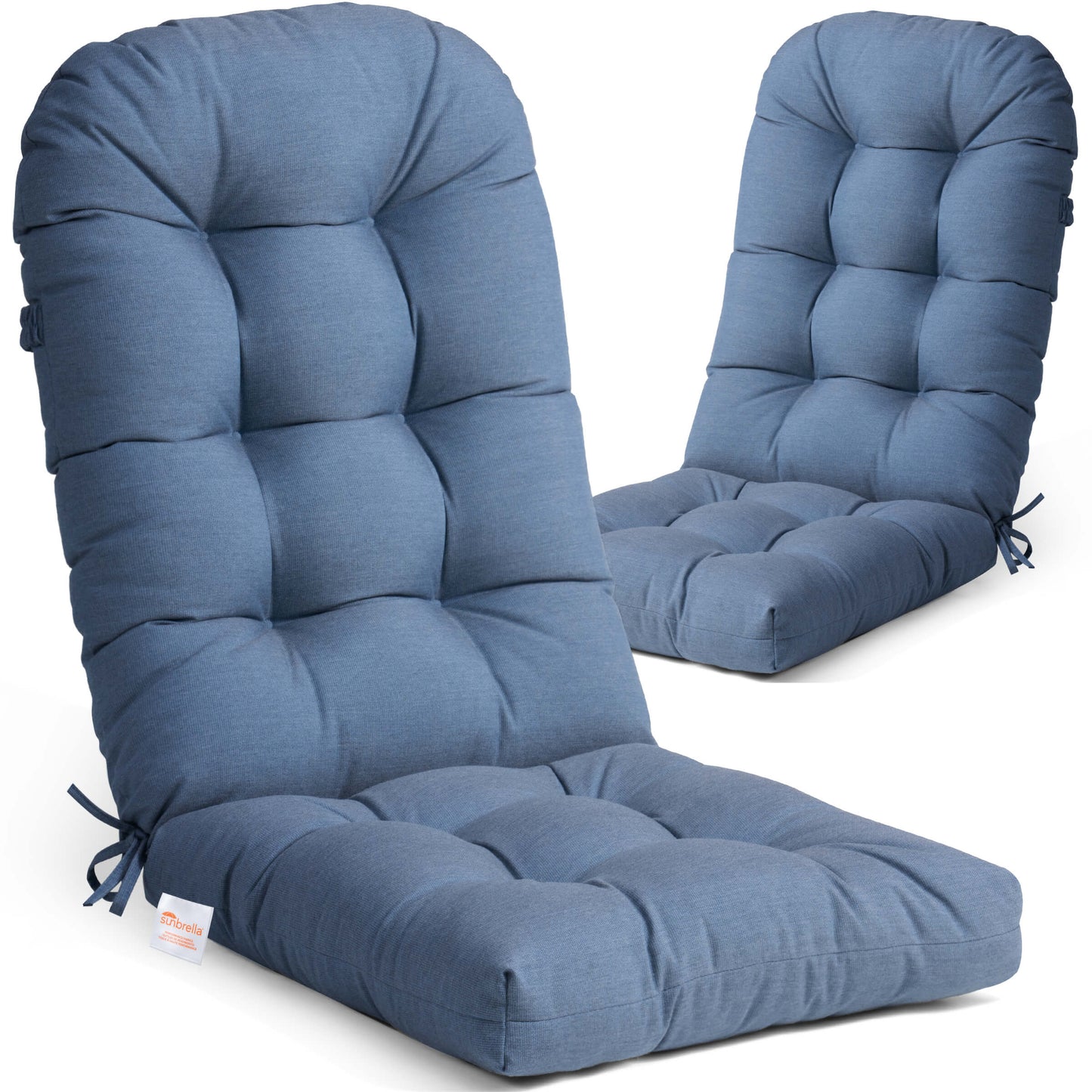 High Back Adirondack Rocking Chair Cushion