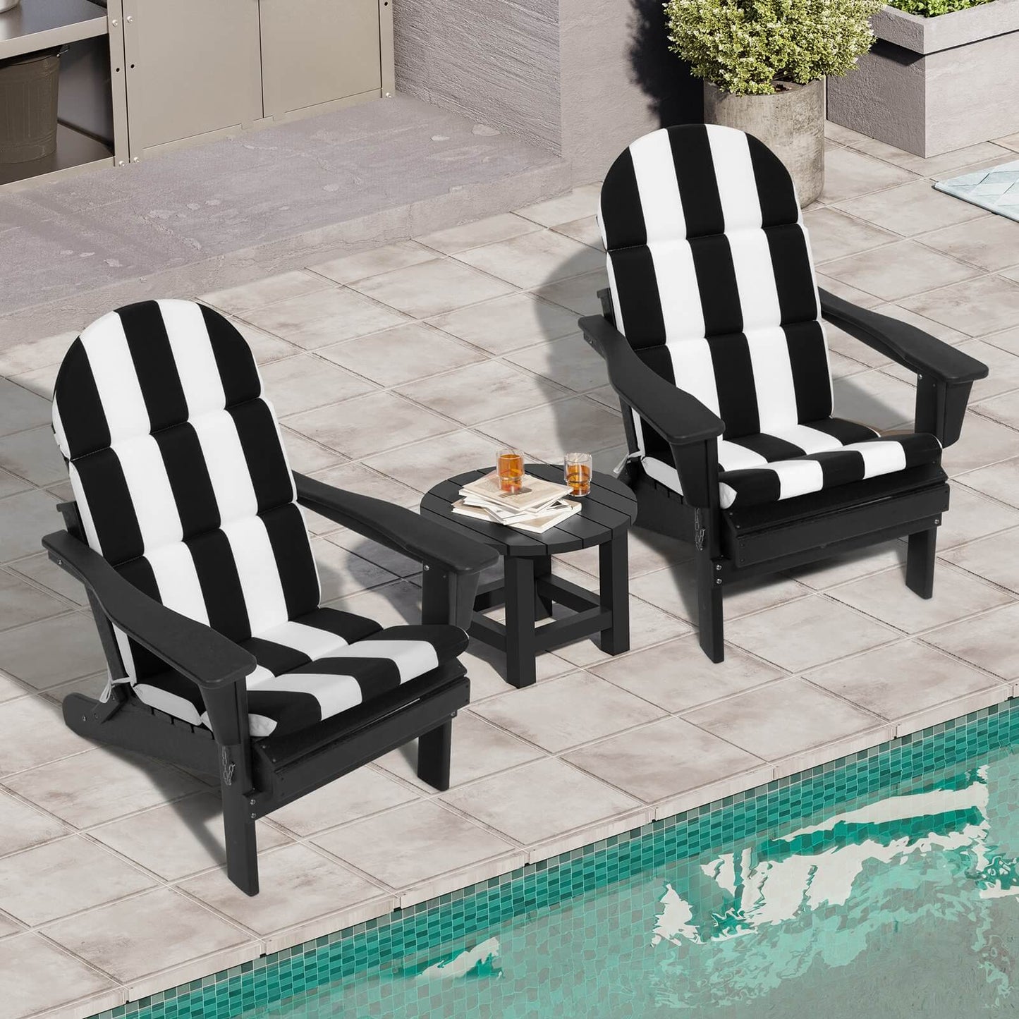 Sunbrella 50 x 20 in. Outdoor Adirondack Chair Cushion