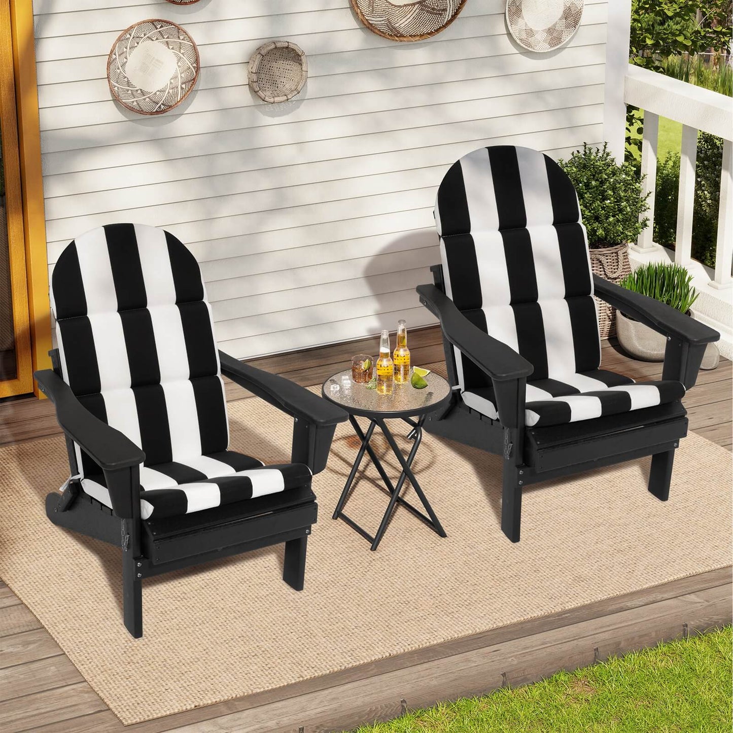 Sunbrella 50 x 20 in. Outdoor Adirondack Chair Cushion