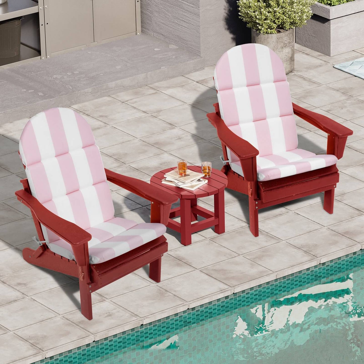 Sunbrella 50 x 20 in. Outdoor Adirondack Chair Cushion