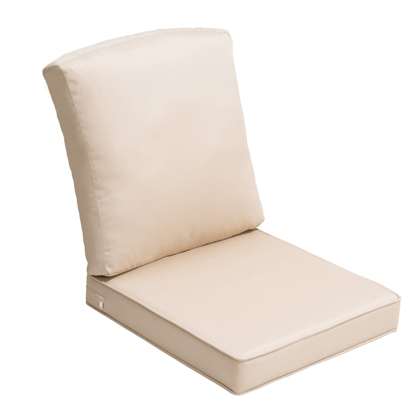 Outdoor Deep Seat Patio Cushion in Beige
