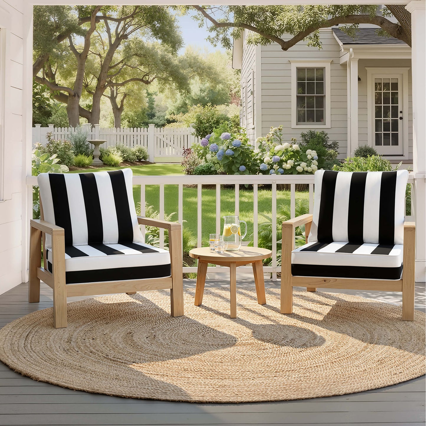 24x24" Sunbrella Outdoor Deep Seat Cushion