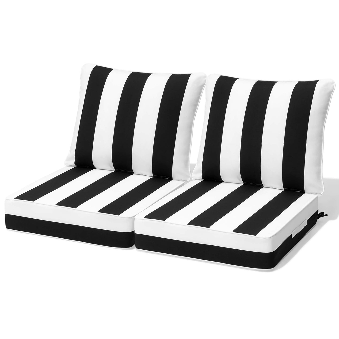 24x24" Sunbrella Outdoor Deep Seat Cushion Set