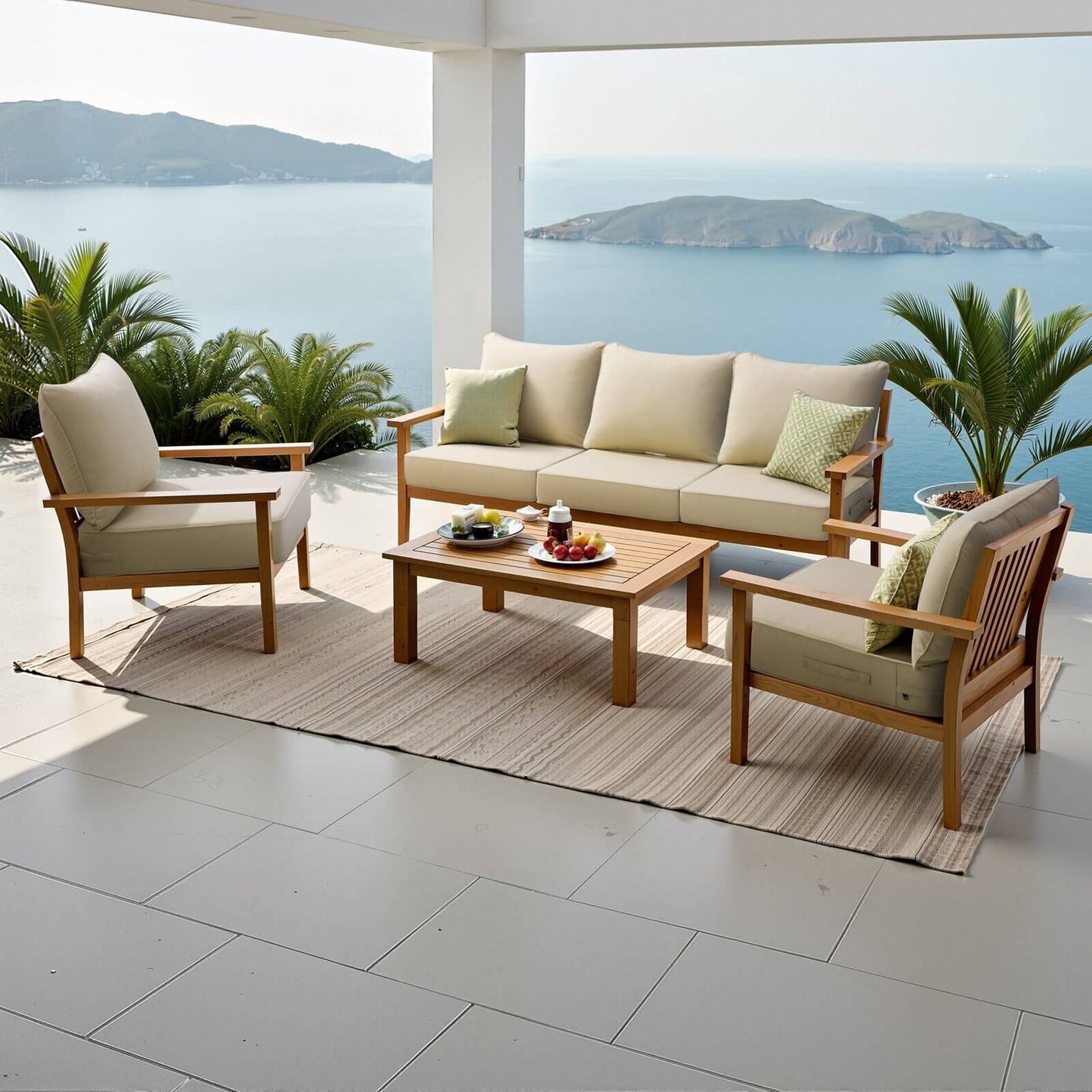 24x24" Sunbrella Outdoor Deep Seat Cushion
