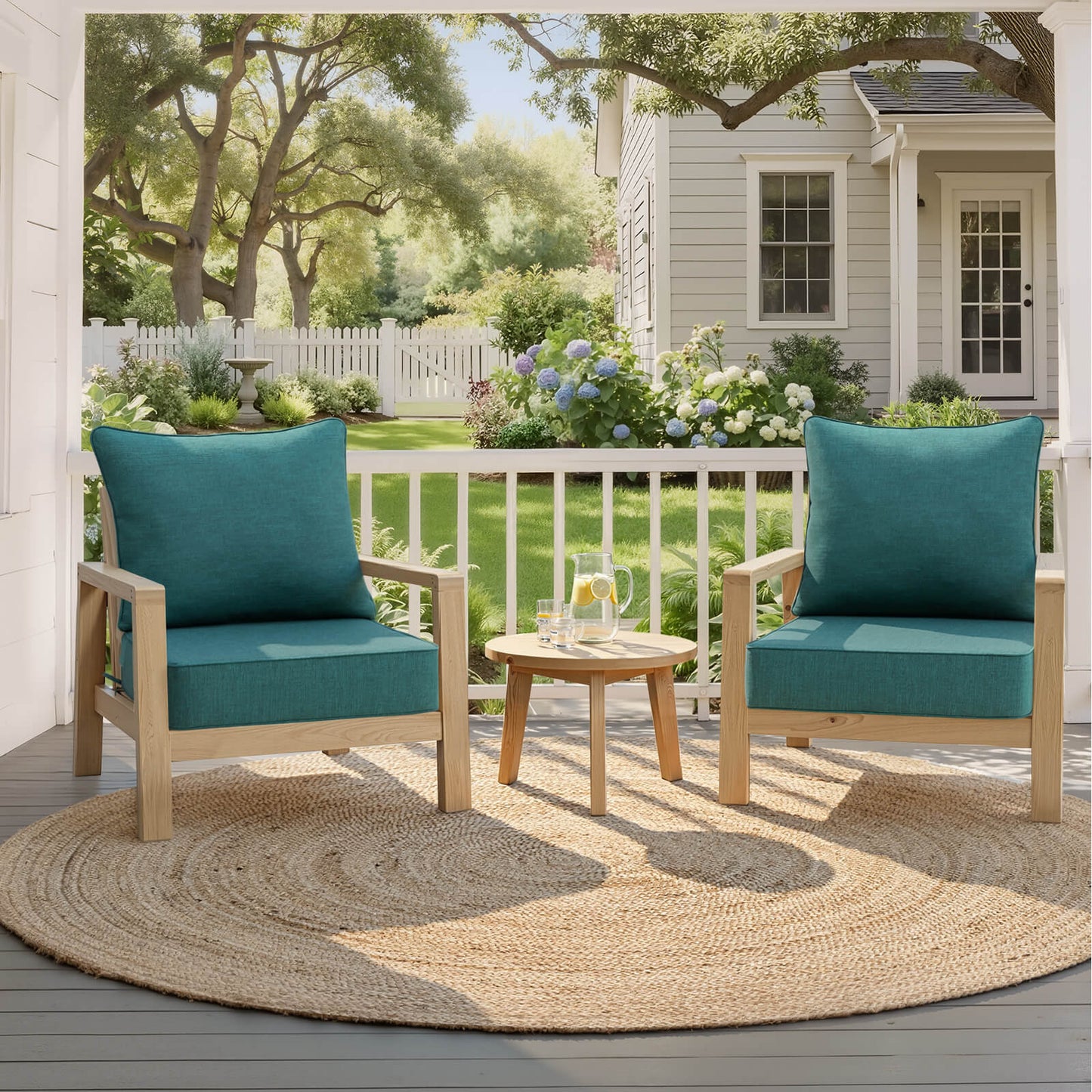 24x24" Sunbrella Outdoor Deep Seat Cushion
