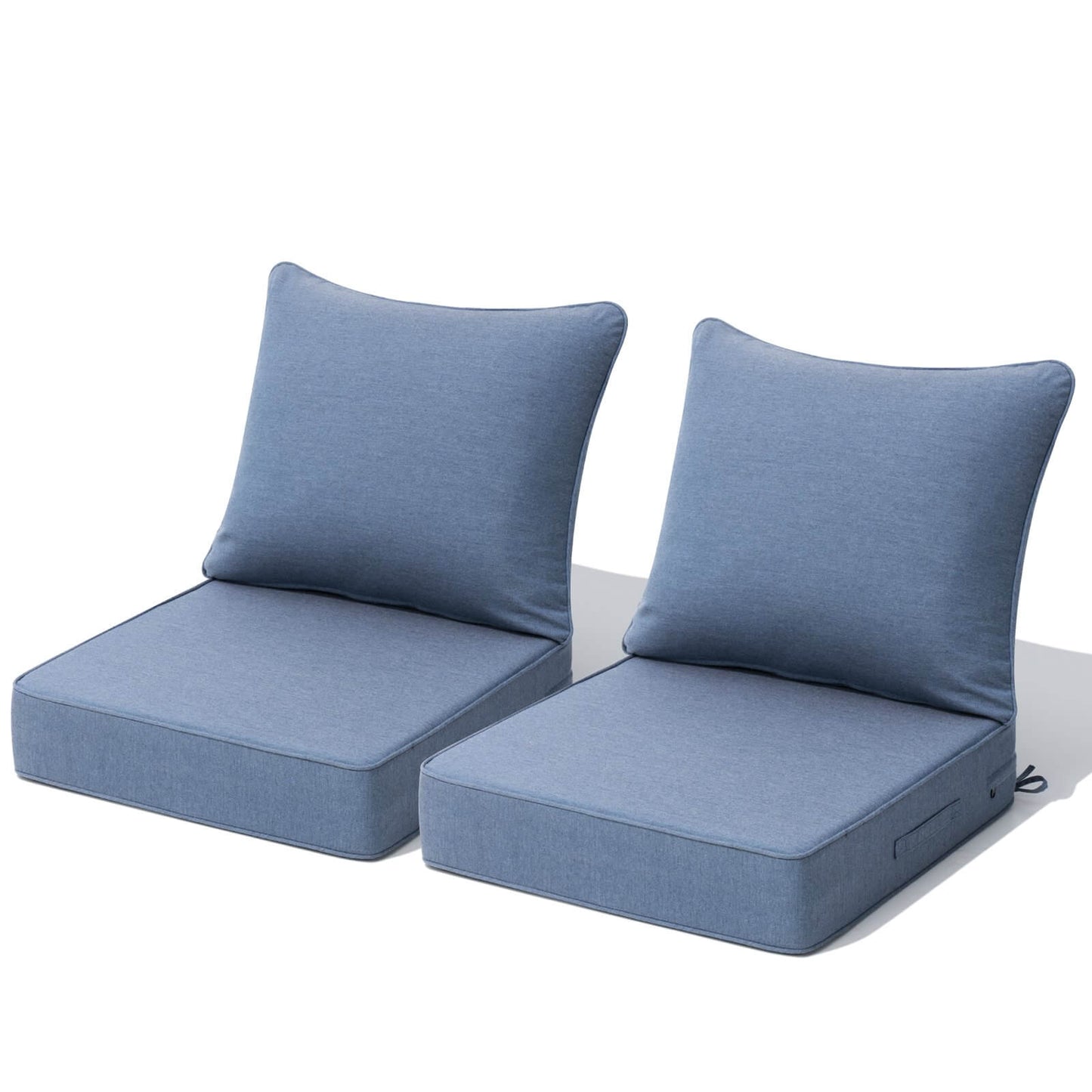 24x24" Sunbrella Outdoor Deep Seat Cushion Set