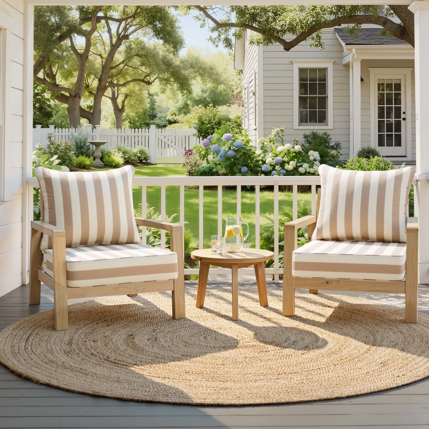 24x24" Sunbrella Outdoor Deep Seat Cushion