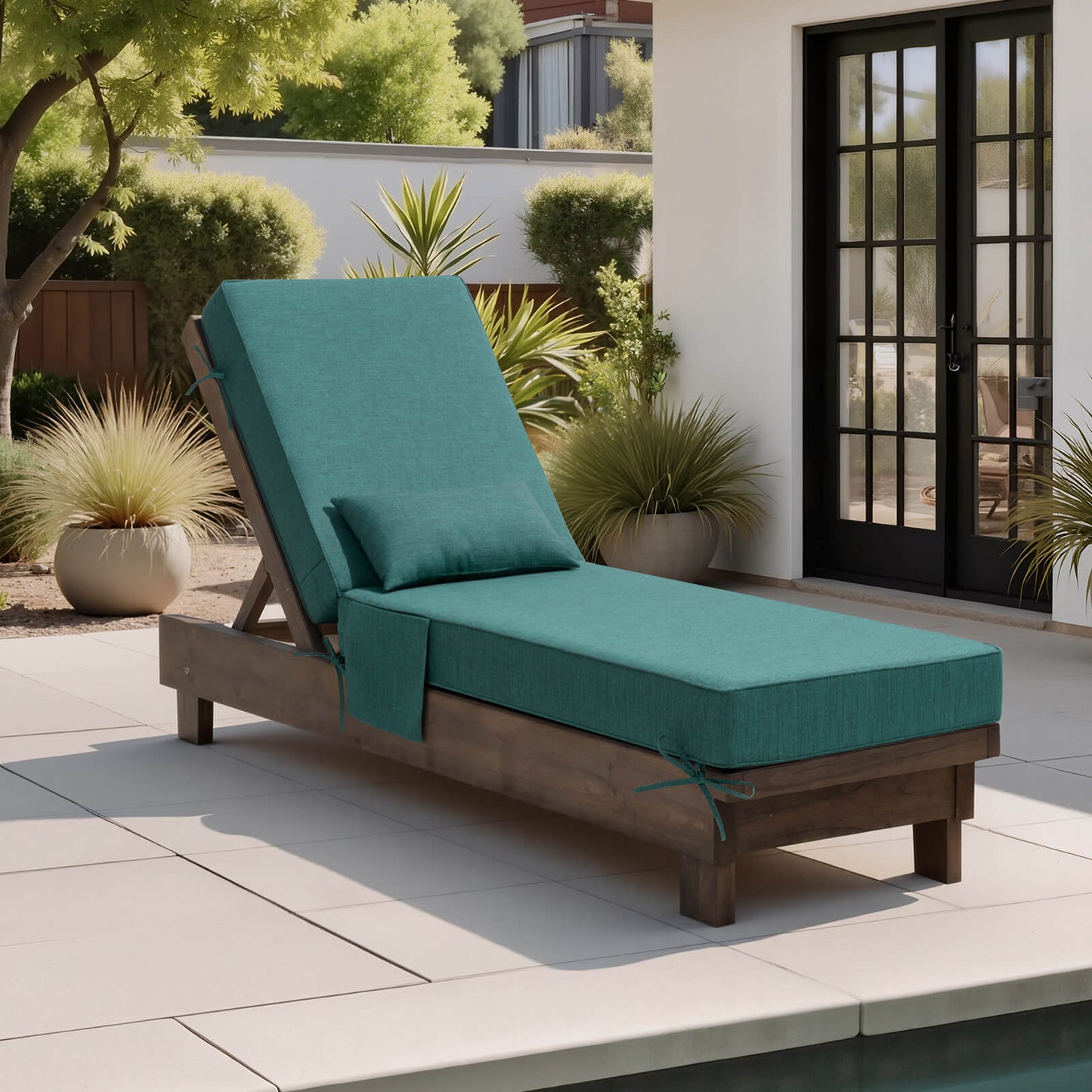 80x26" Outdoor Chaise Lounge Cushion