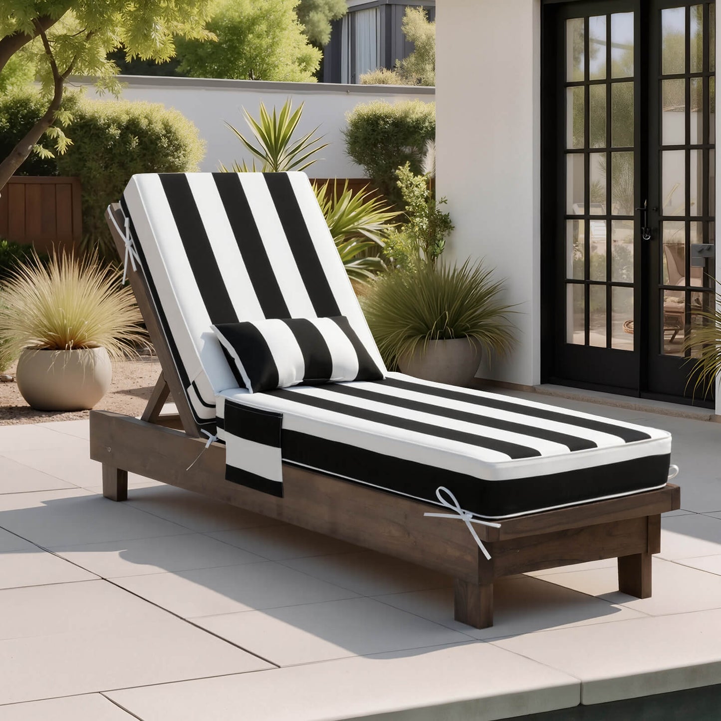 80x26" Outdoor Chaise Lounge Cushion