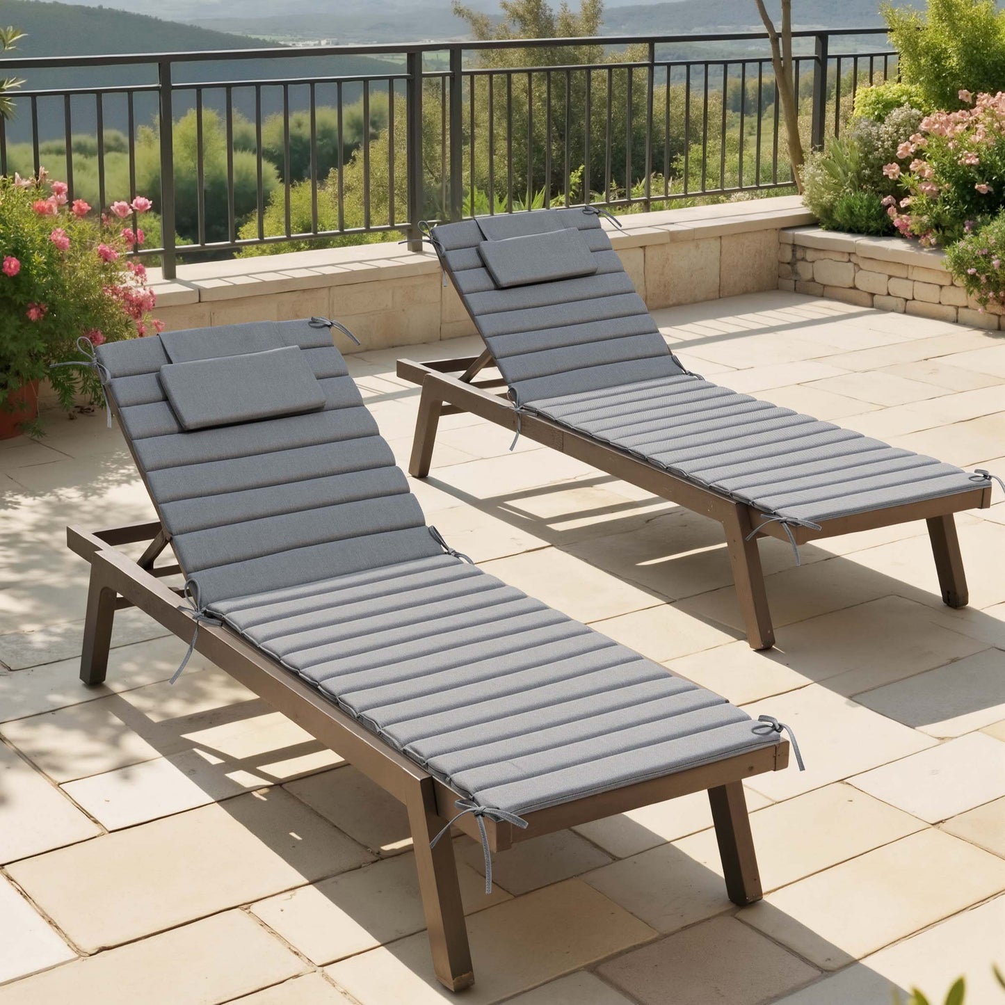 Foldable Chaise Lounge Cushion