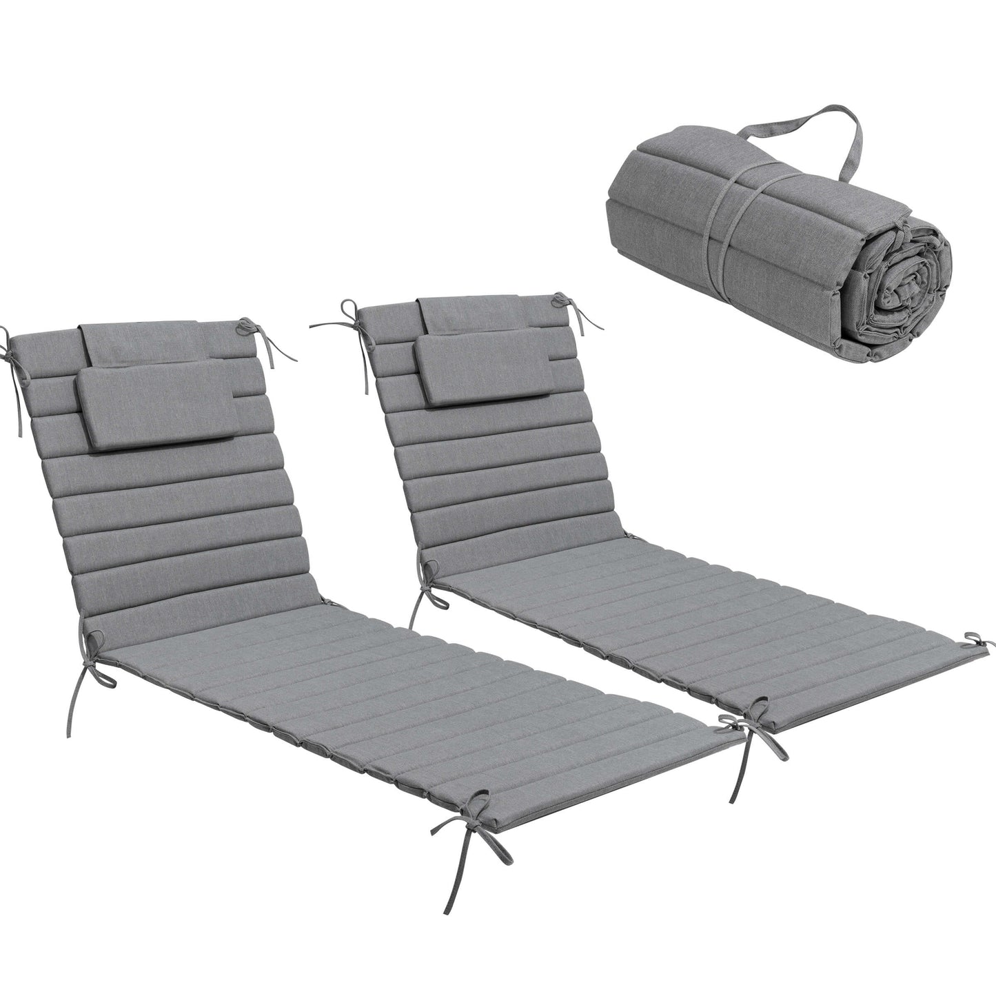 Foldable Chaise Lounge Cushion