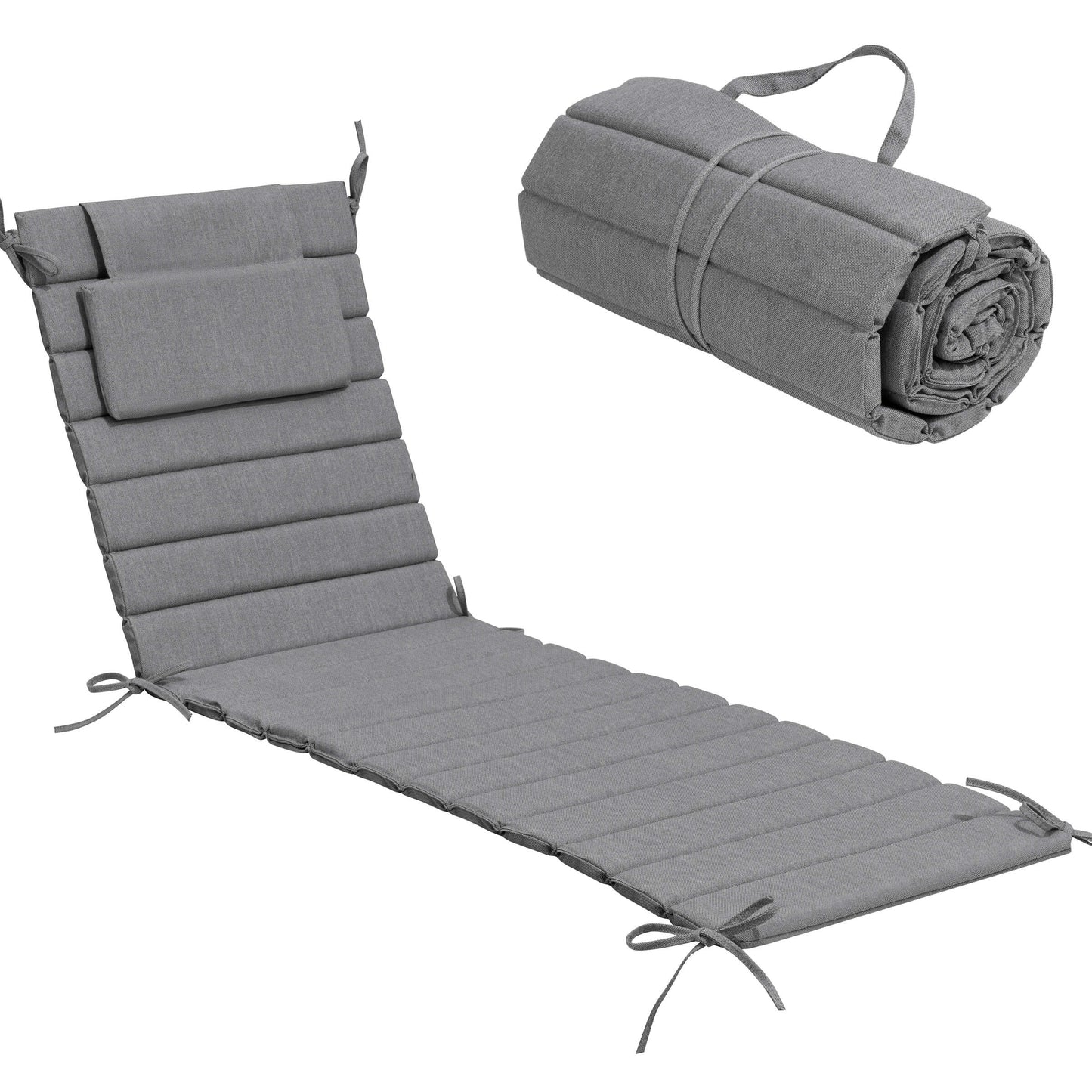 Foldable Chaise Lounge Cushion
