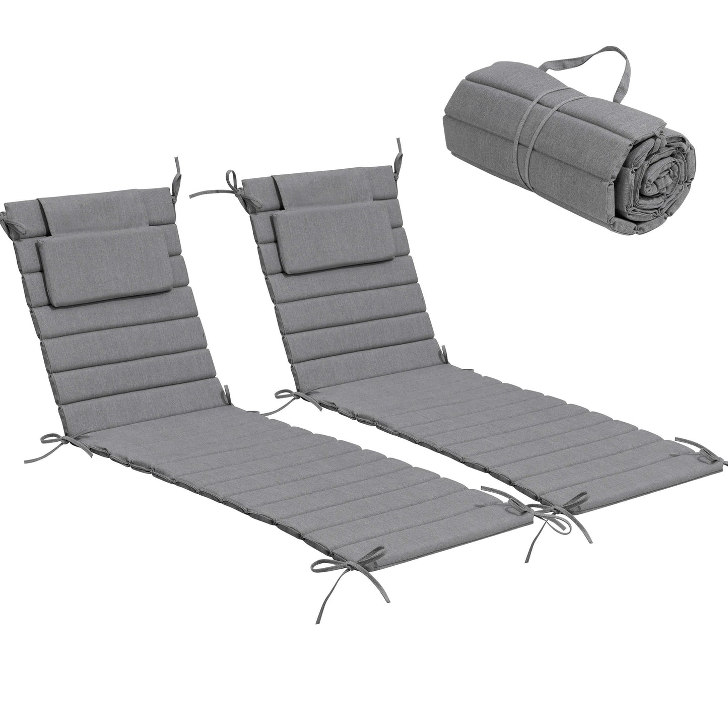 Foldable Chaise Lounge Cushion