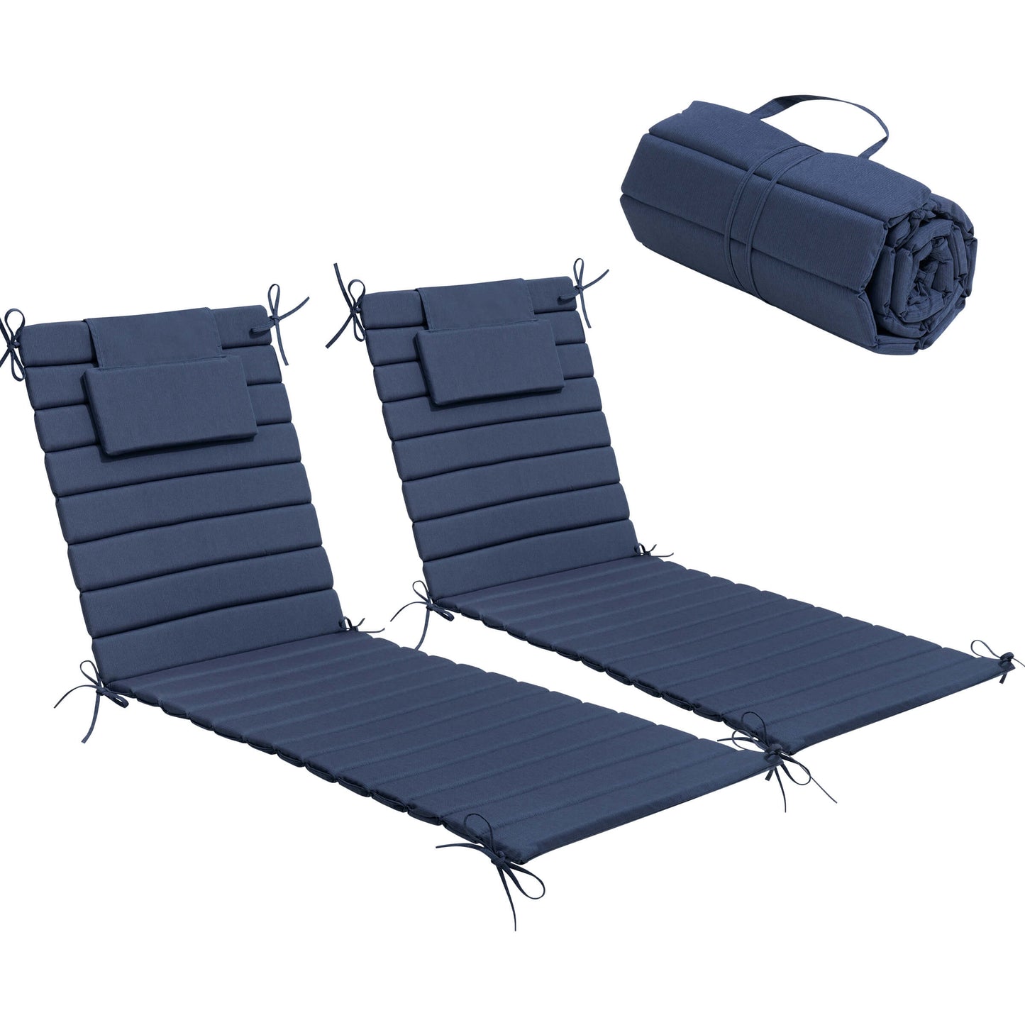 Foldable Chaise Lounge Cushion