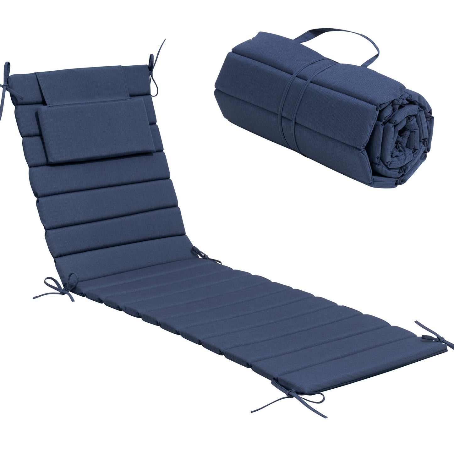 Foldable Chaise Lounge Cushion