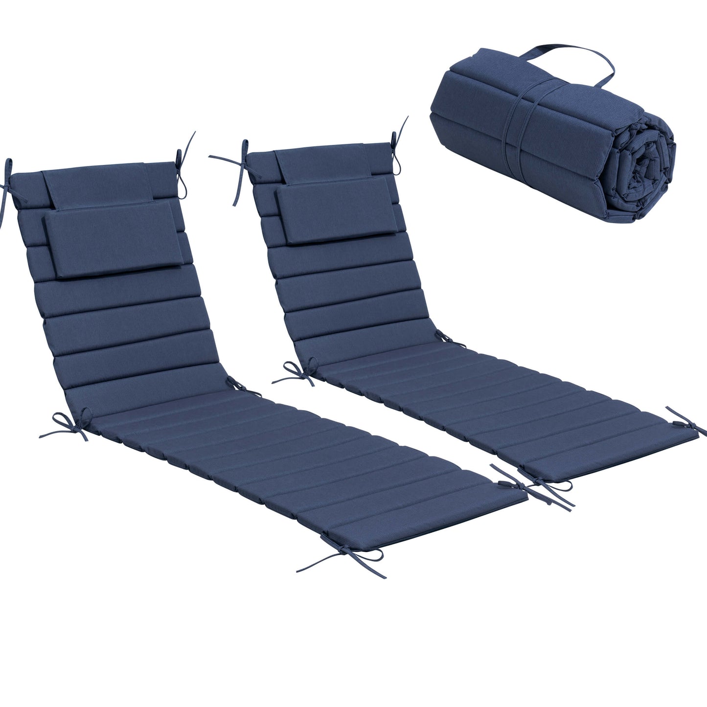 Foldable Chaise Lounge Cushion