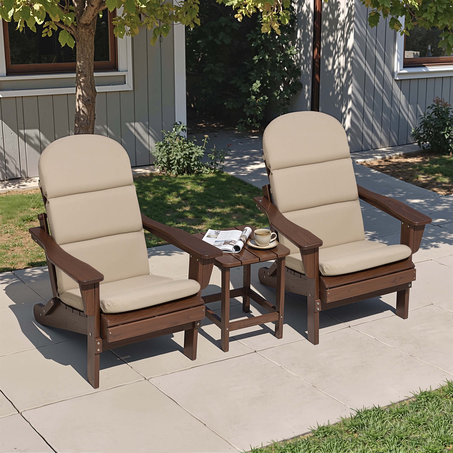 50x20" Outdoor Adirondack Chair Cushion