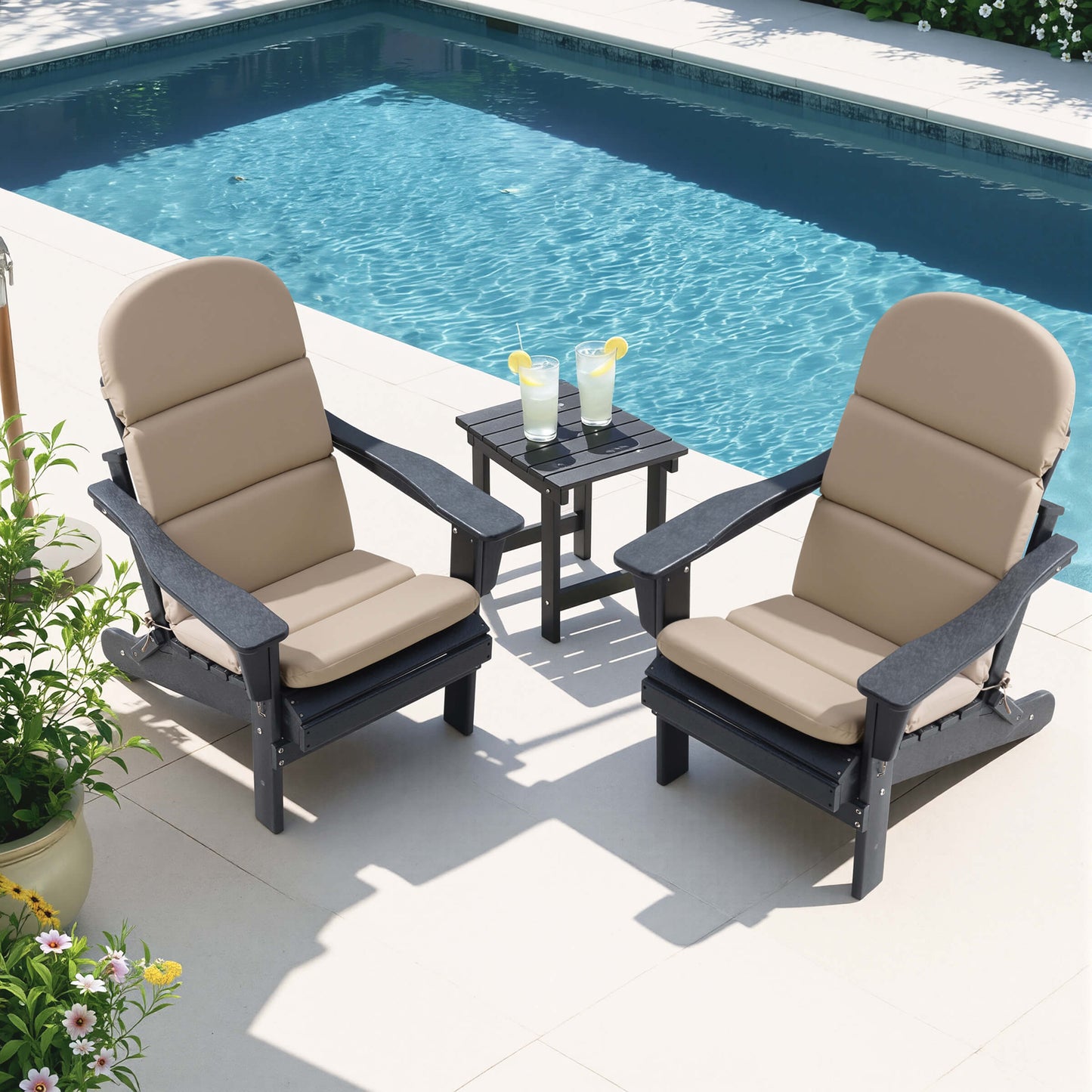 50x20" Outdoor Adirondack Chair Cushion
