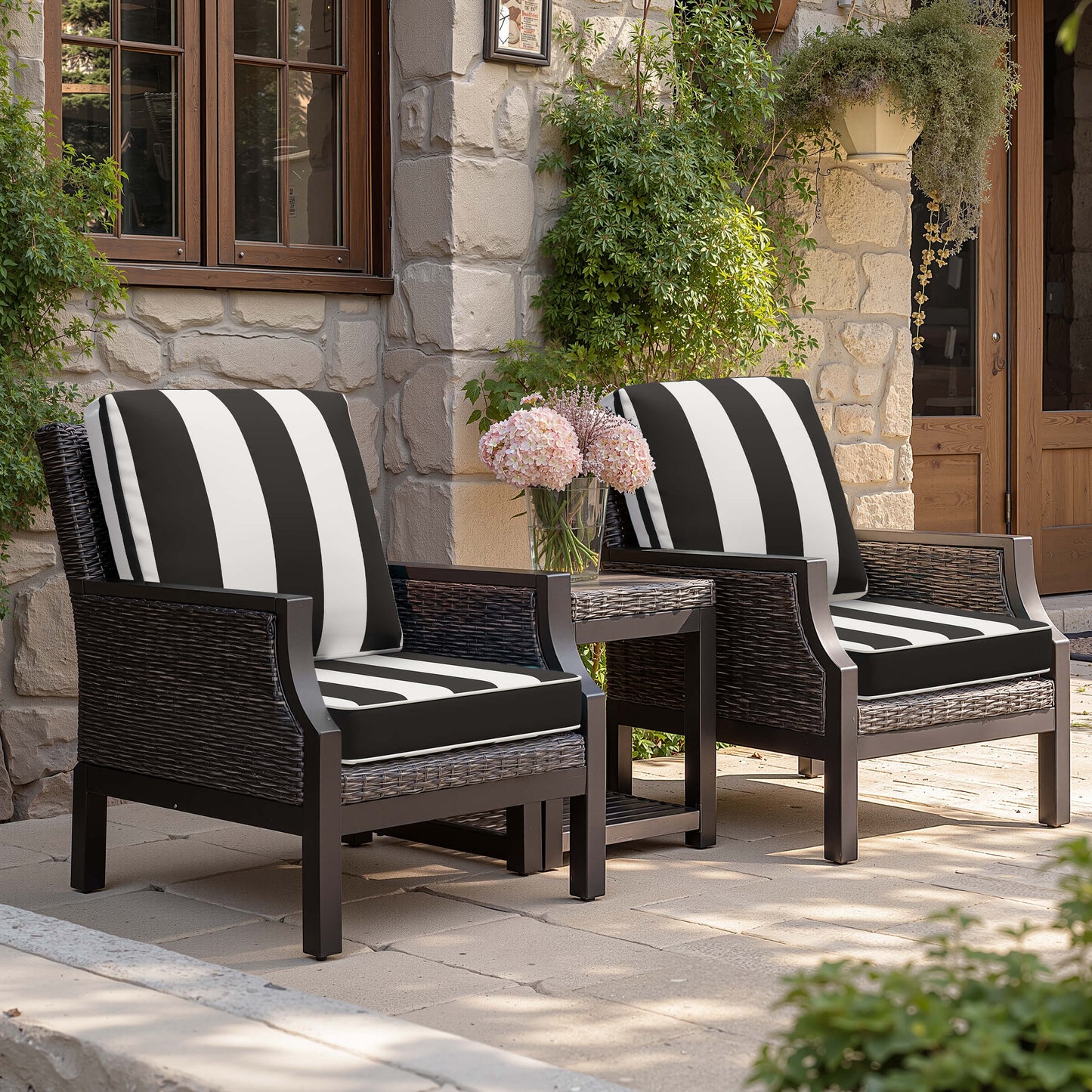 22x21" Outdoor Deep Seat Chair Cushion