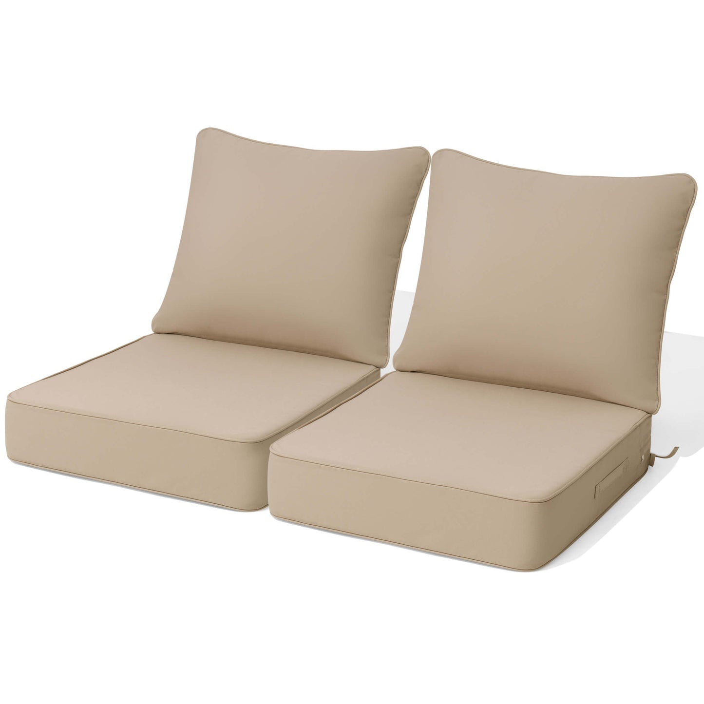 24x24" Sunbrella Outdoor Deep Seat Cushion Set