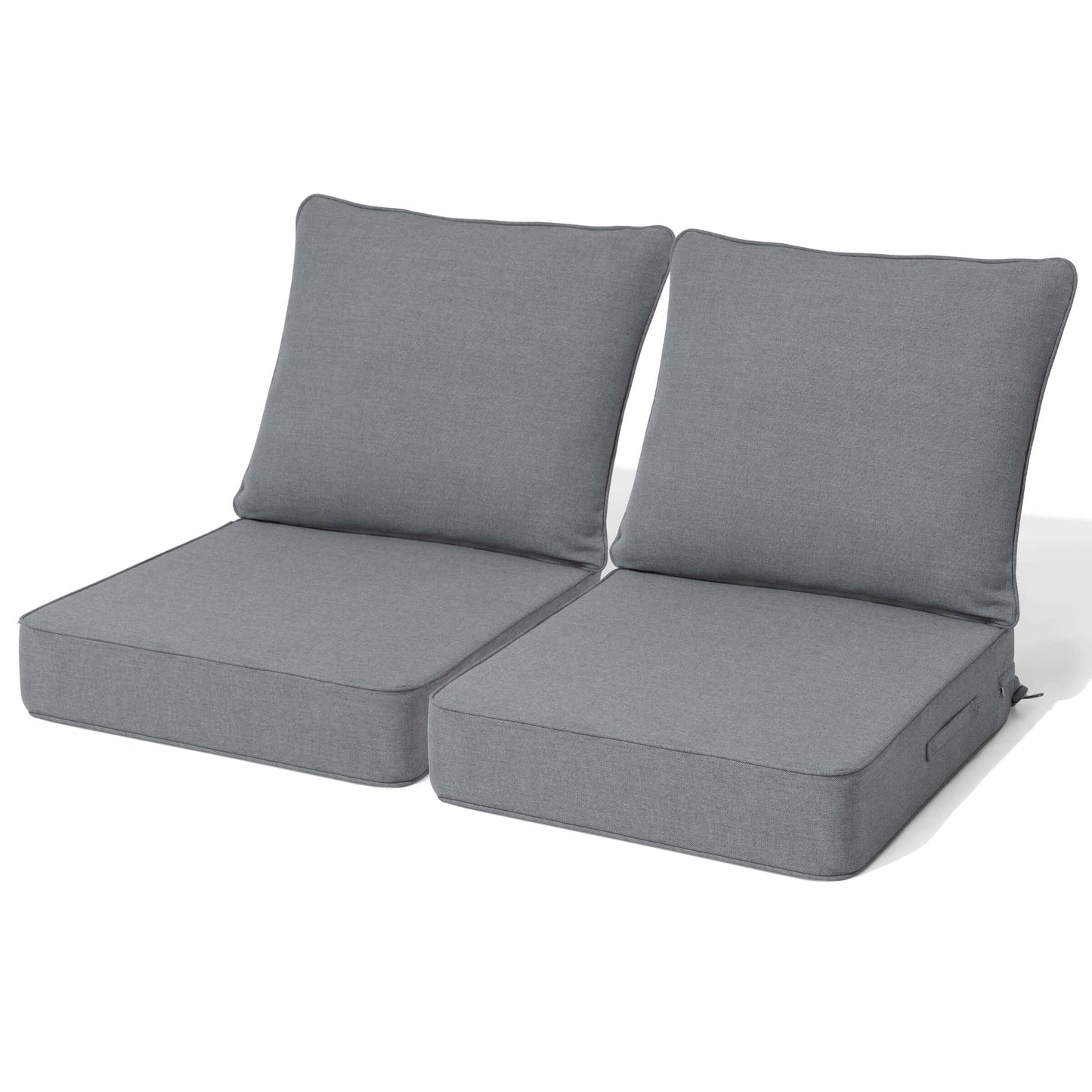 24x24" Sunbrella Outdoor Deep Seat Cushion Set
