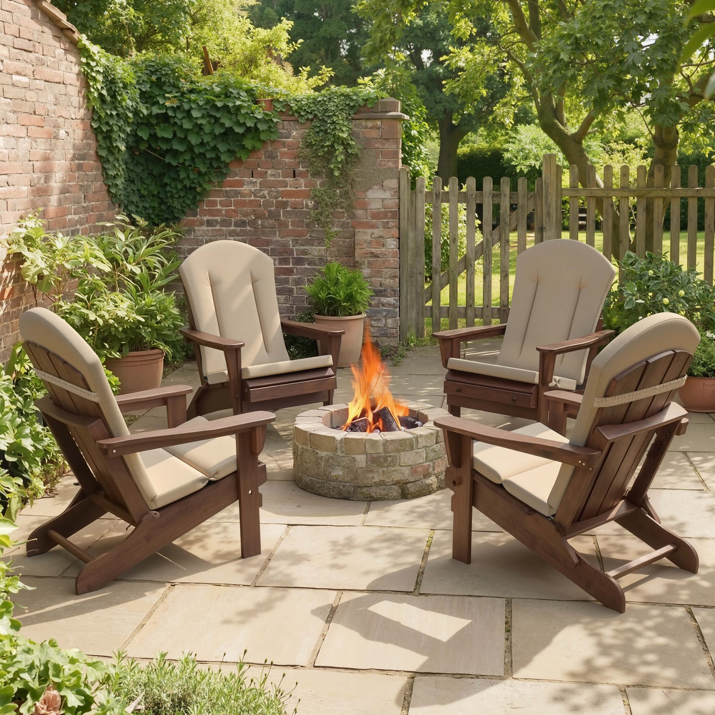 Deep Seating Outdoor Adirondack Chair Cushion