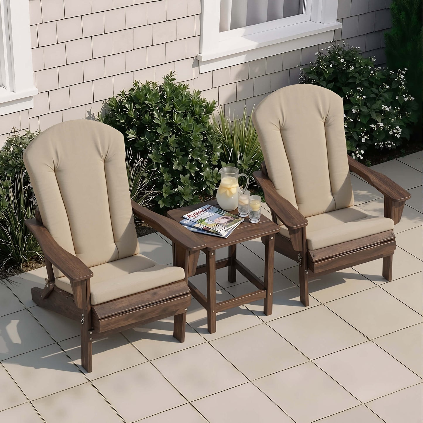 Deep Seating Outdoor Adirondack Chair Cushion