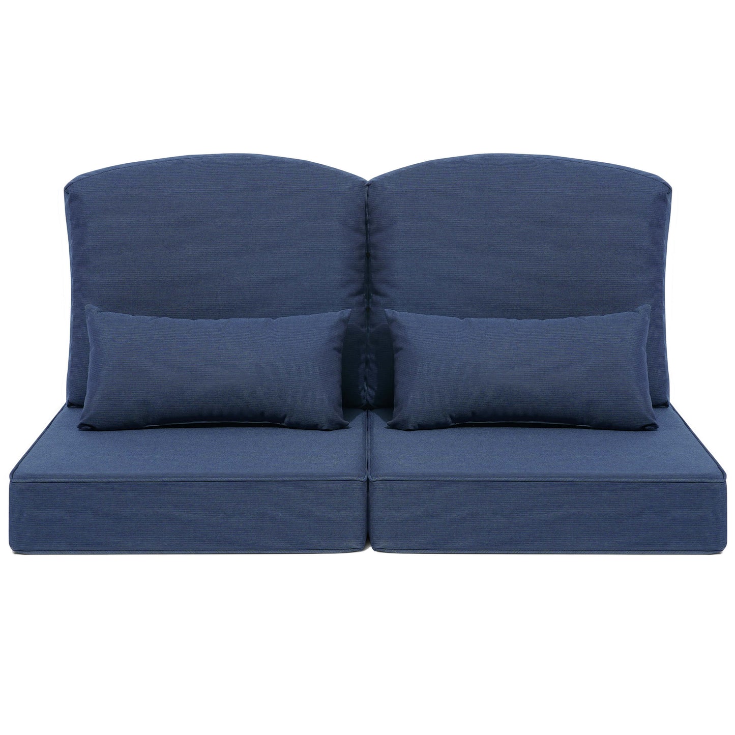24x24" Outdoor Seat Cushion with Back Pillow