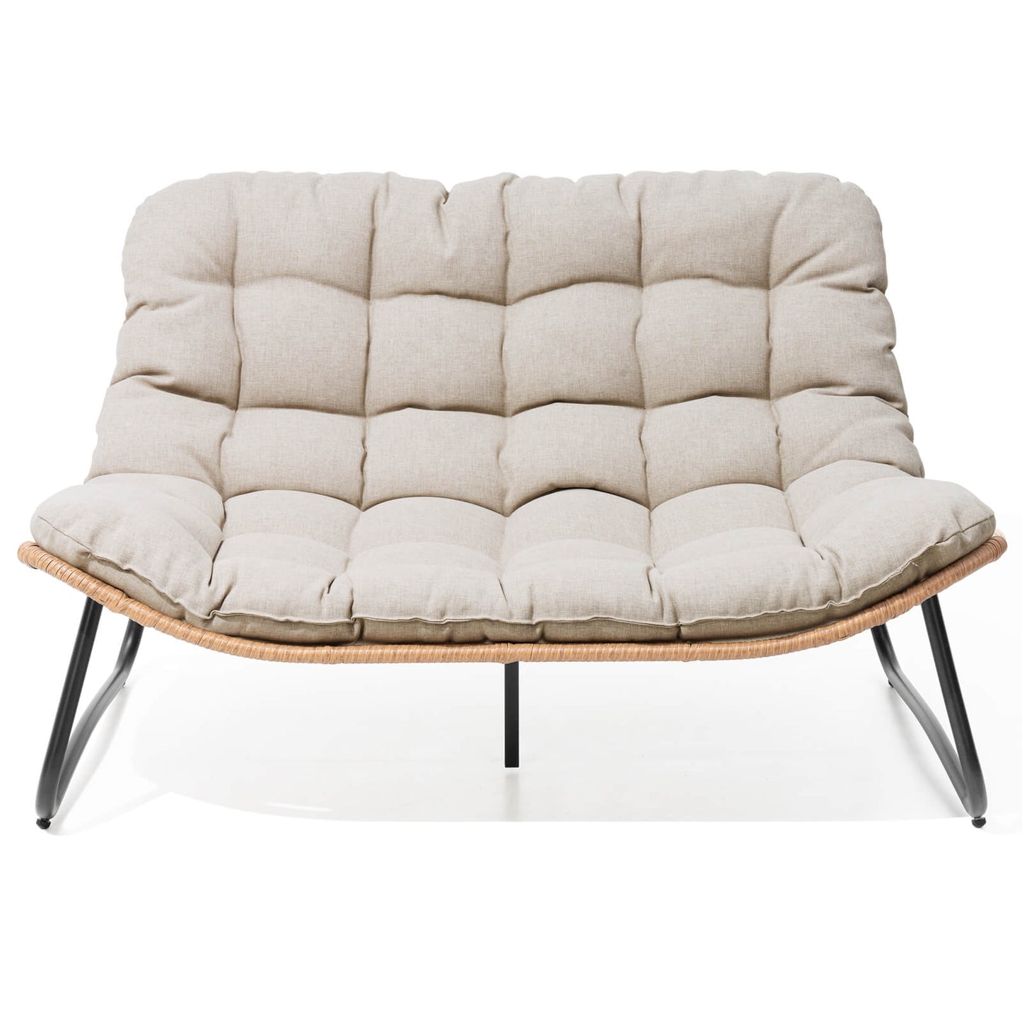 Patio Loveseat with Cushion