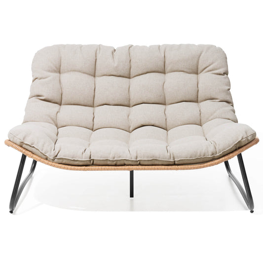 Patio Loveseat with Cushion