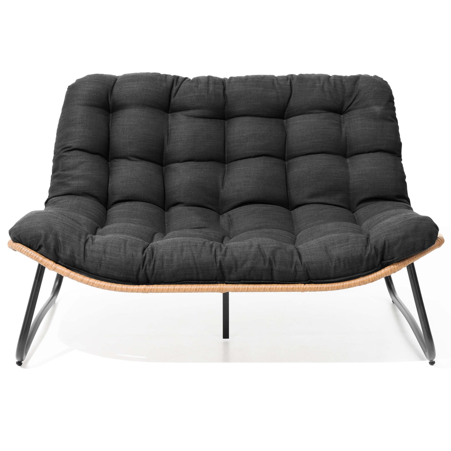 Patio Loveseat with Cushion