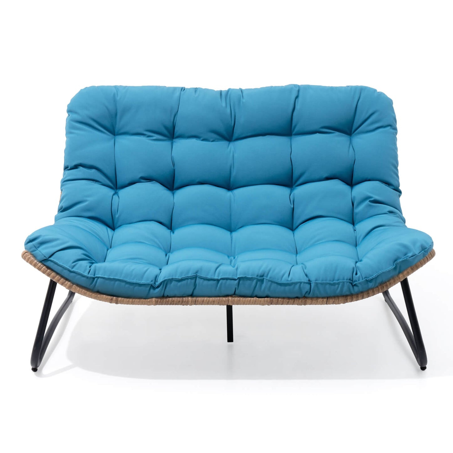 Patio Loveseat with Cushion