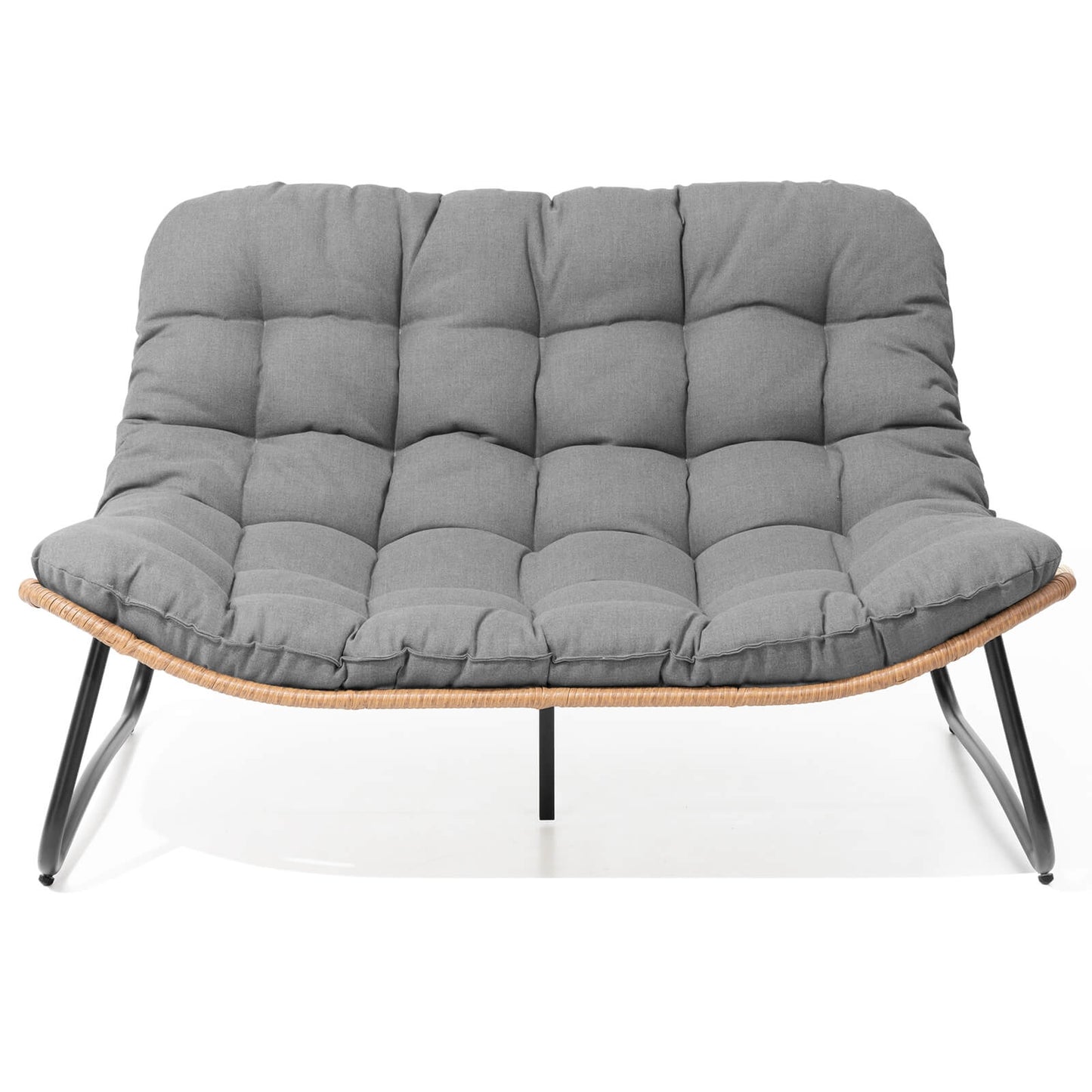 Patio Loveseat with Cushion