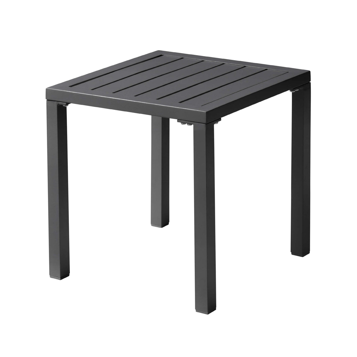 16x16" Aluminum Outdoor Square Side Table